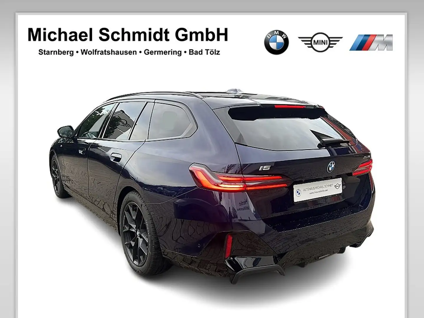 BMW i5 xDrive40 Touring M Sportpaket DAB LED Blau - 2