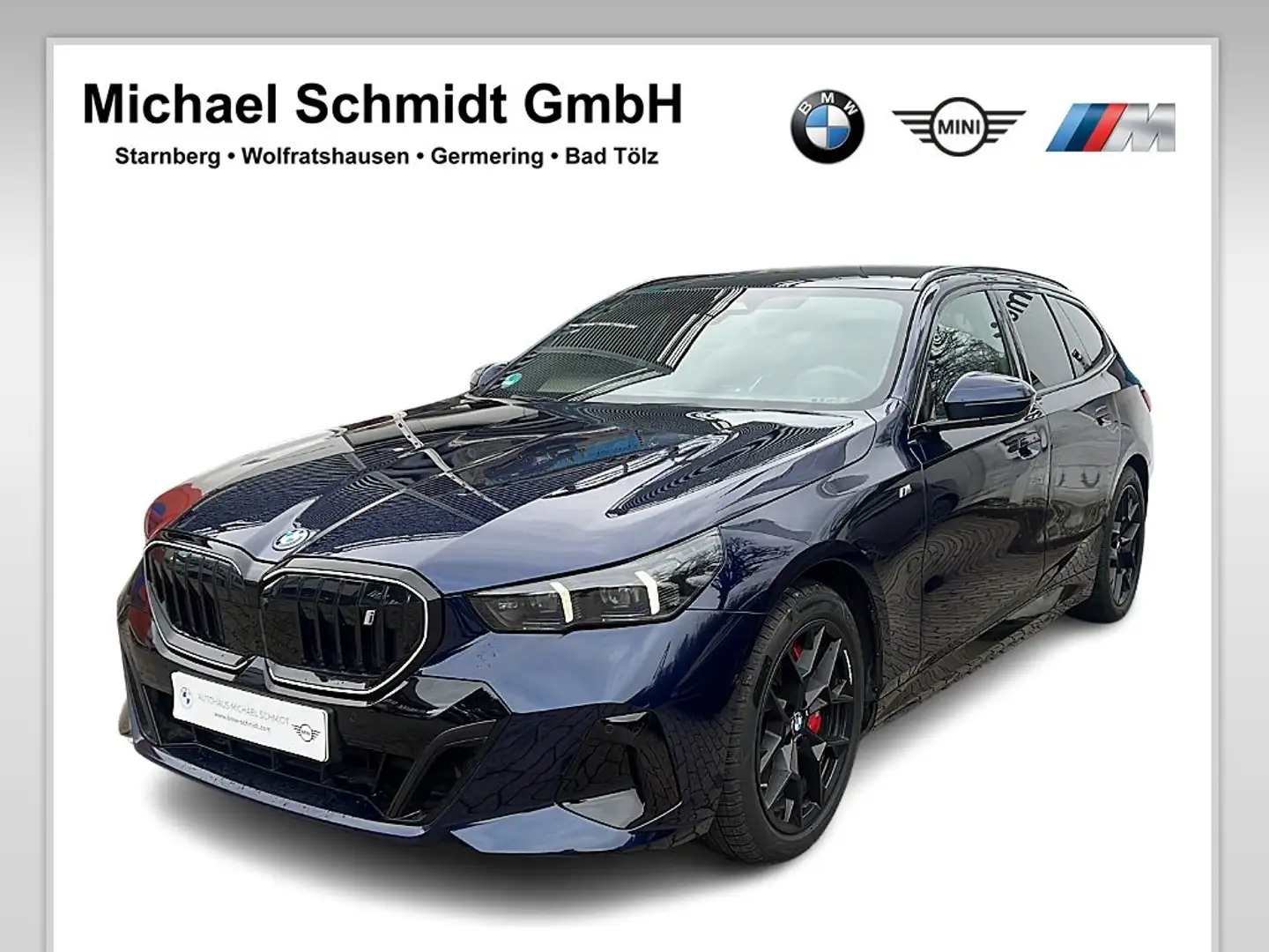 BMW i5 xDrive40 Touring M Sportpaket DAB LED Blau - 1