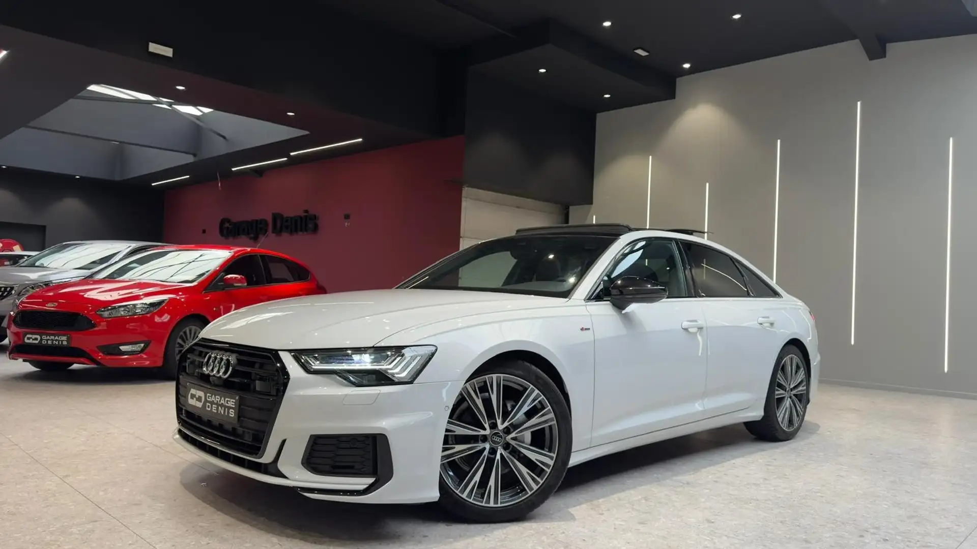 Audi A6 35 TDi  S LINE S tronic*GPS+CAMERA*TOIT-PANO*LED* Weiß - 1