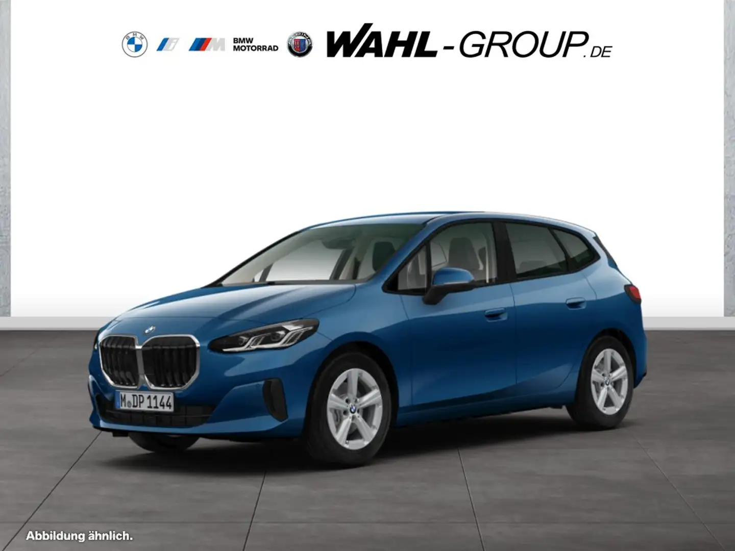 BMW 218 i ACTIVE TOURER DKG NAVI DAB LED RFK KOMFORTZG SHZ Blau - 1