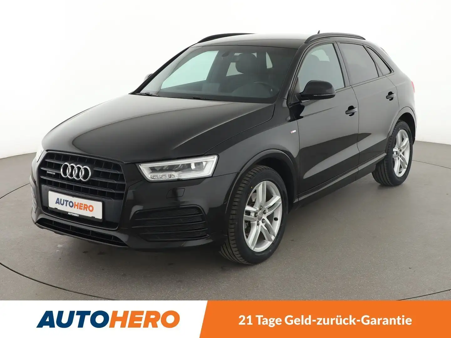 Audi Q3 2.0 TDI quattro Sport *S LINE*LED*NAVI*SHZ*PDC* Schwarz - 1