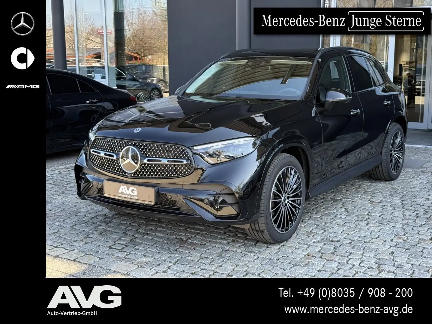 Mercedes-Benz GLC 450 GLC 450 d 4M AMG Pano HuD DIGITAL Standhzg Night Schwarz - 1