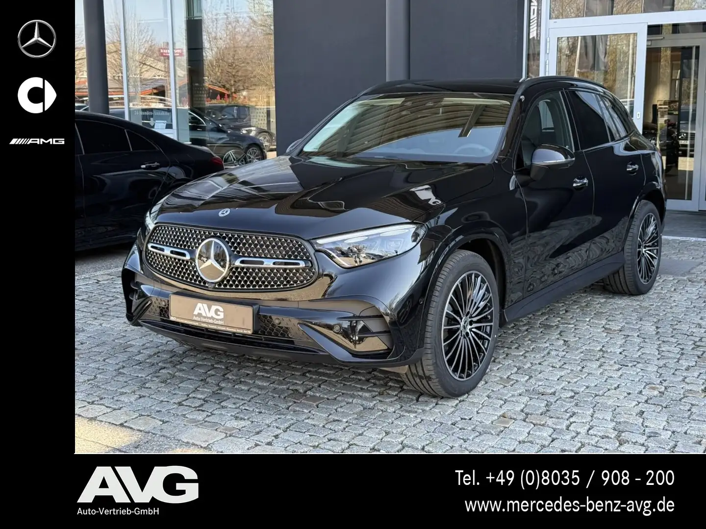 Mercedes-Benz GLC 450 GLC 450 d 4M AMG Pano HuD DIGITAL Stndhzg Night Schwarz - 1