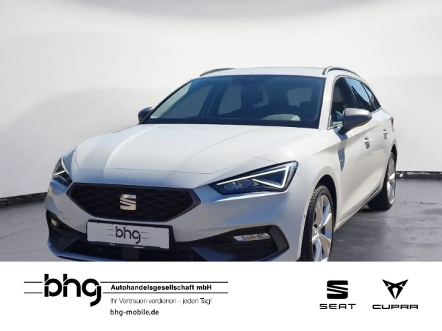 SEAT Leon Sportstourer 2.0 TDI DSG FR Weiß - 1