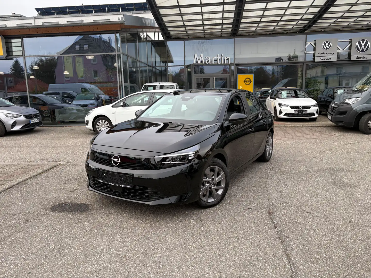 Opel Corsa F 5-türig 1.2 Turbo Edition Schwarz - 1