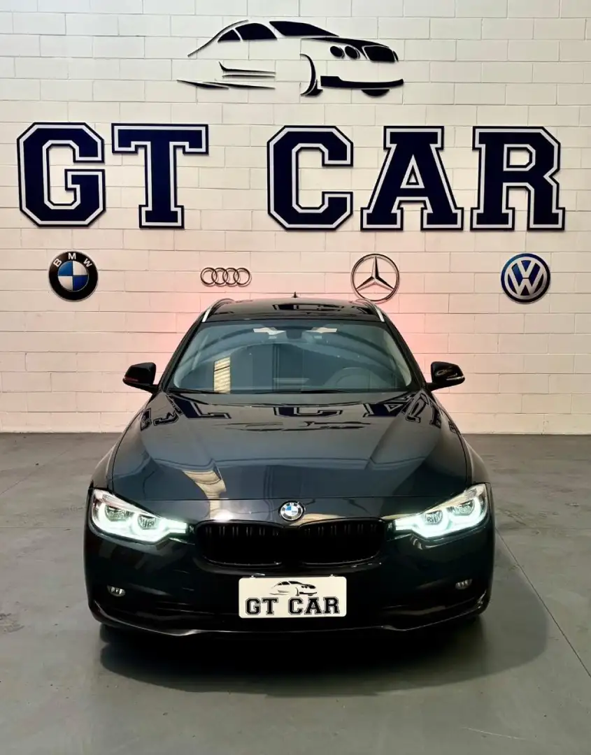 BMW 316 d Touring Advantage automatica, SI NEOPATENTATI Noir - 2