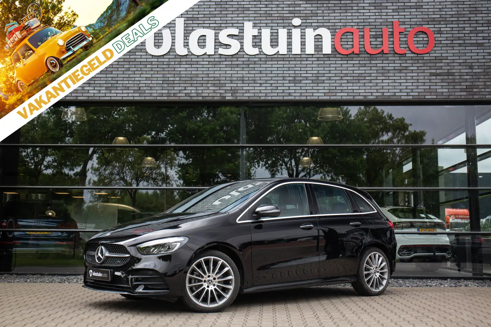 Mercedes-Benz B 250 e AMG Line , Adap. cruise, Sfeerverlichting, Zwart - 1