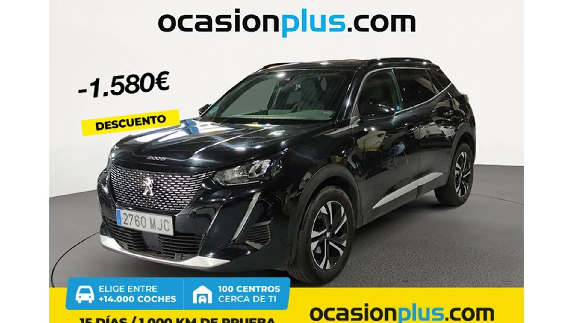 Peugeot 2008 1.2 PureTech S&S Allure Pack EAT8 130 Noir - 1