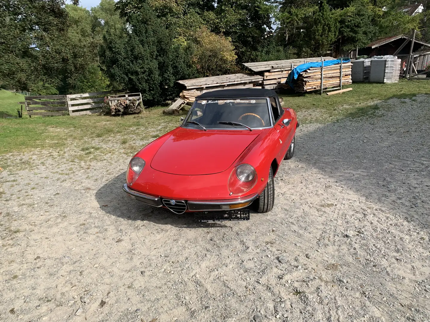 Alfa Romeo Spider Fastback Красный - 1