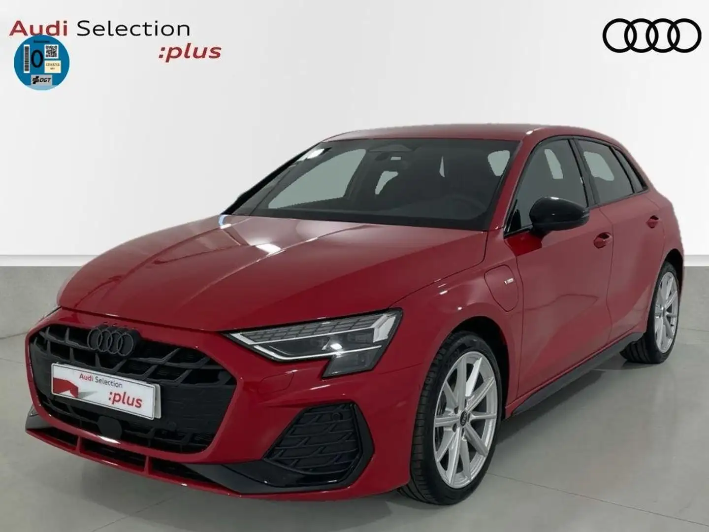 Audi A3 Sportback TFSI e Genuine S tronic 150kW Rojo - 1