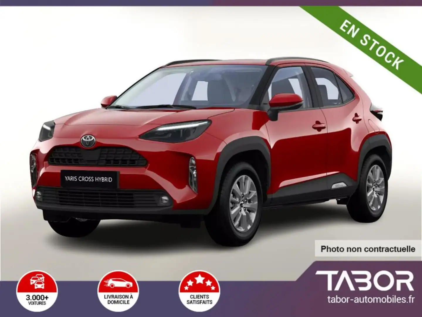 Toyota Yaris Cross 1.5 HEV 116 CVT cam SHZ ACC Červená - 1