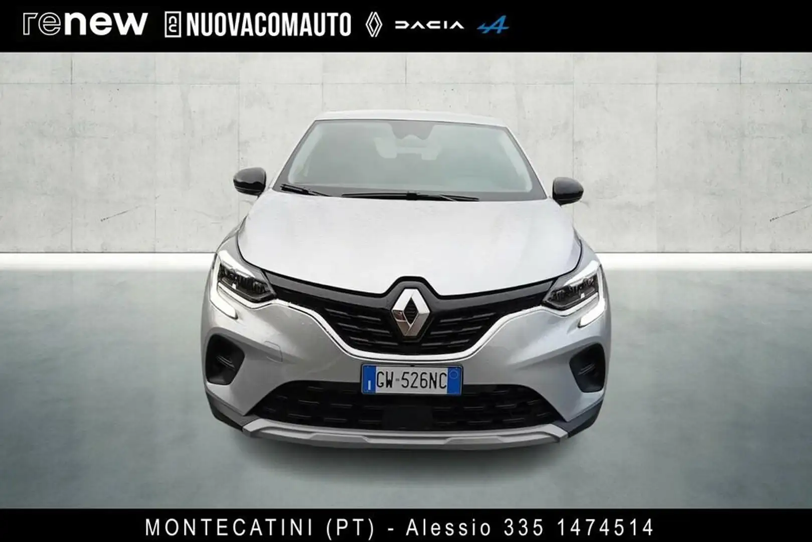 Renault Captur 1.6 hybrid Equilibre E-Tech 145cv auto Grigio - 2