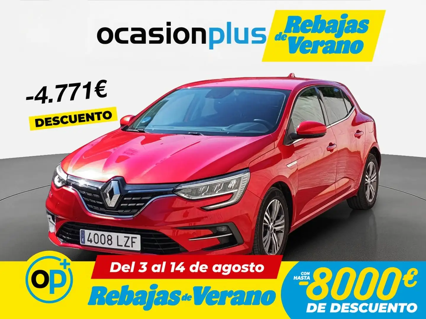 Renault Megane E-TECH Zen 117kW Rojo - 1