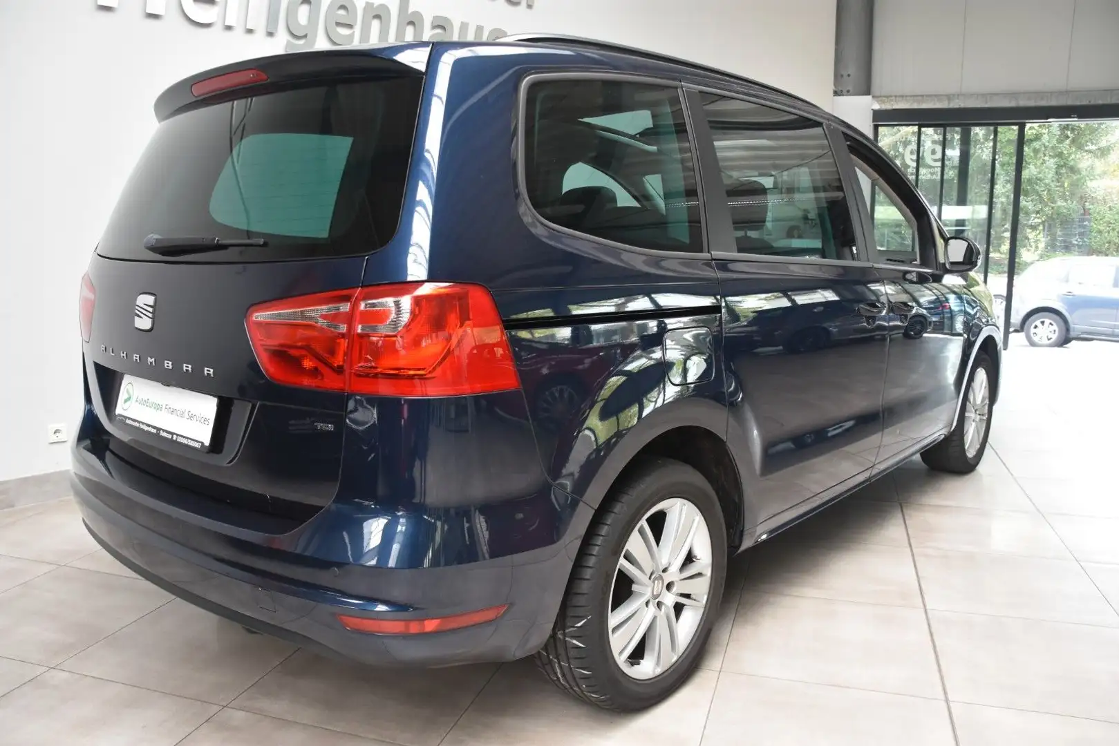 SEAT Alhambra 2.0 TDI Style 3Z-Klima Pano Kamera Temp Bleu - 2