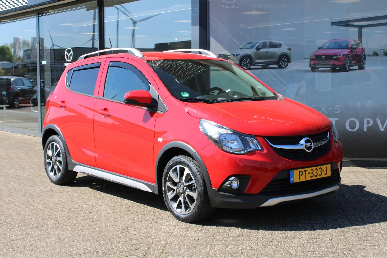 Opel Karl 1.0 Rocks Online Edition , Apple Carplay, Airco, C Červená - 2