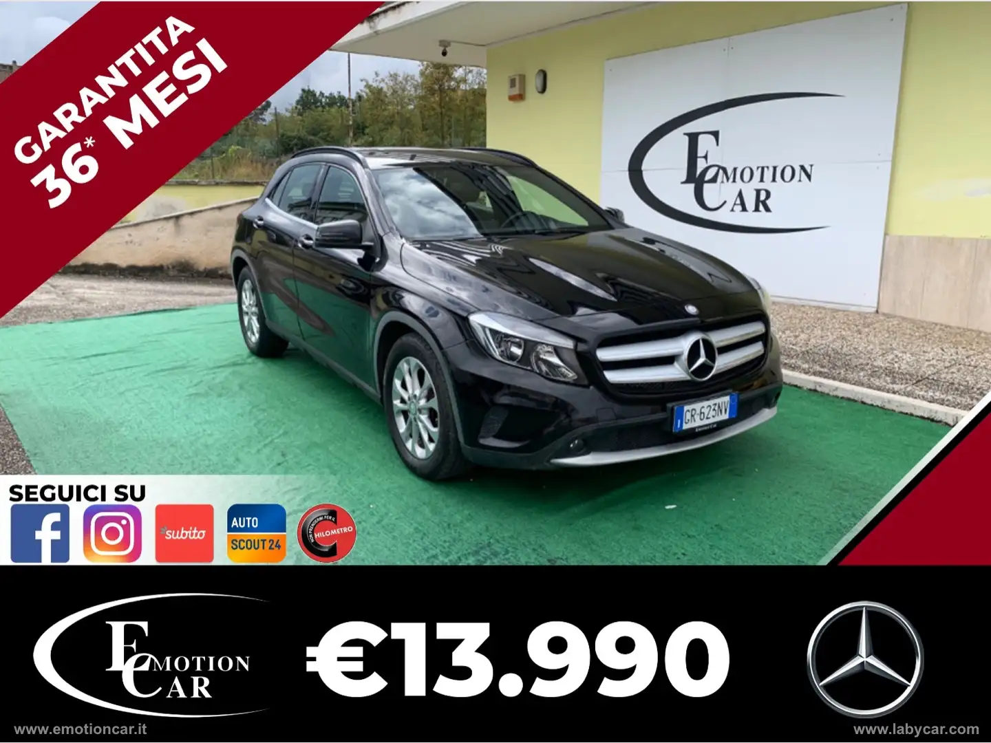 Mercedes-Benz GLA 200 GLA 200 CDI Premium - 2015 Schwarz - 1