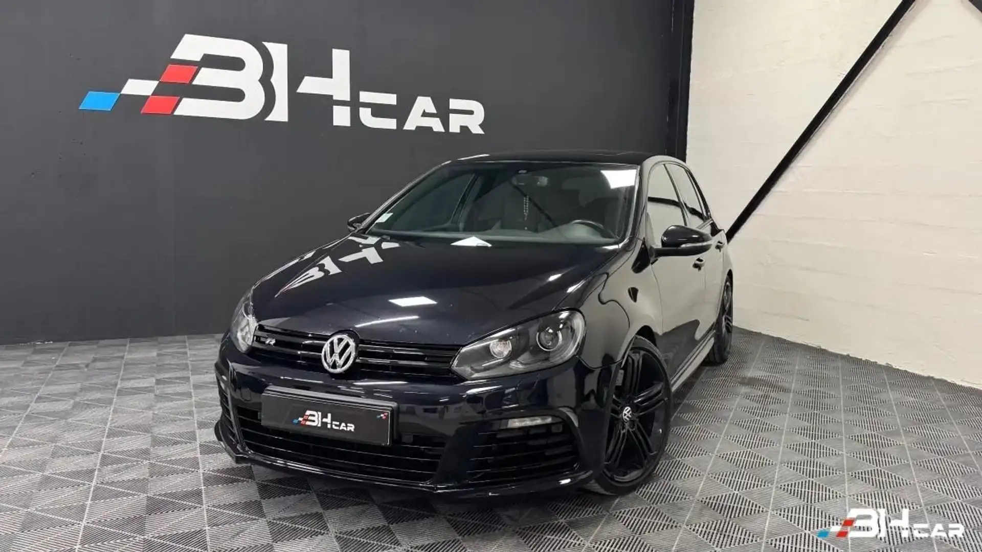 Volkswagen Golf 6 R 2.0 TSI 270 R 4MOTION DSG / Cuir / TO / Dynaud Noir - 1