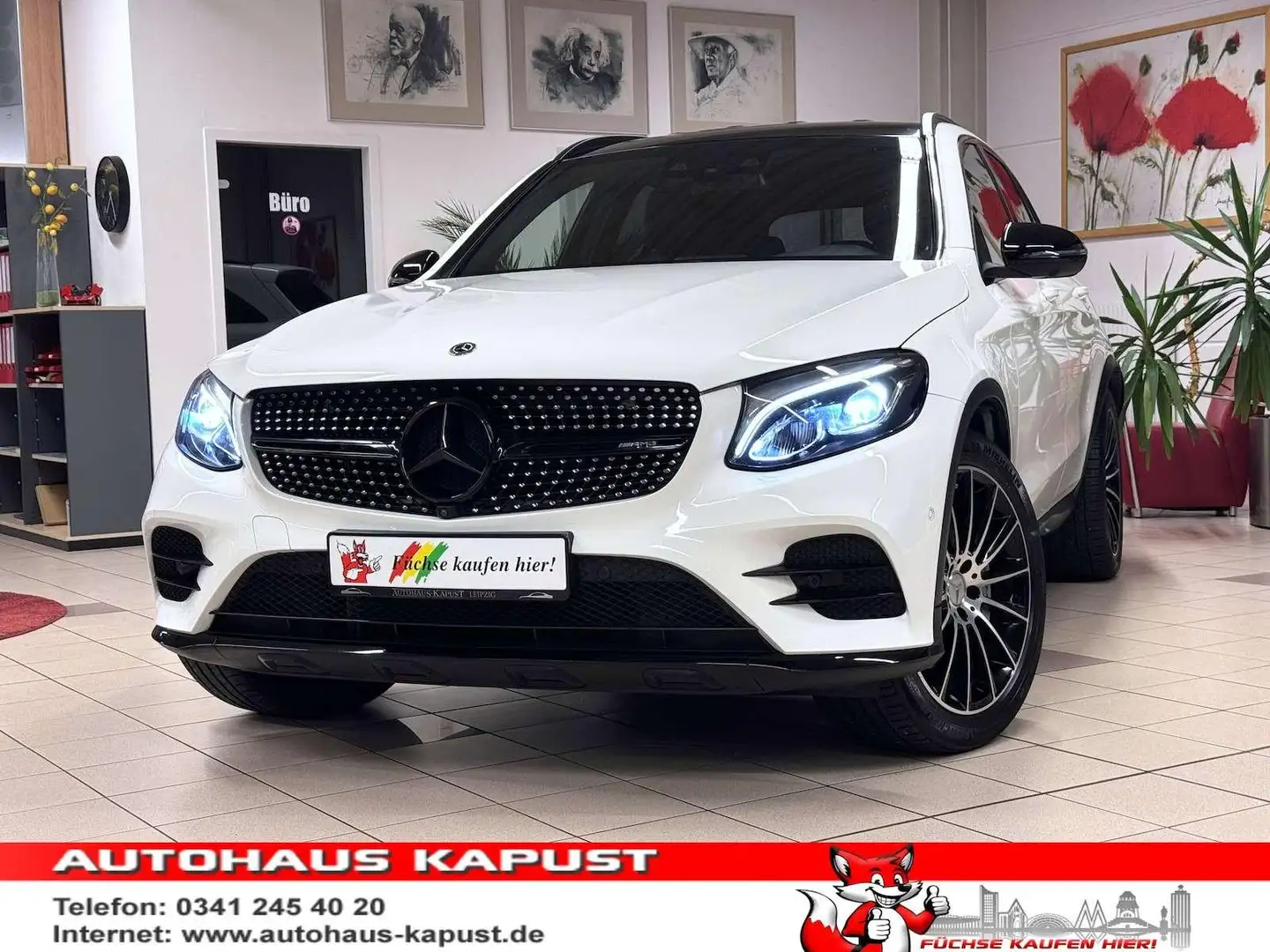 Mercedes-Benz GLC 43 AMG 4Matic/Night/Airmatic/360°/20´´/Ahk Blanc - 1