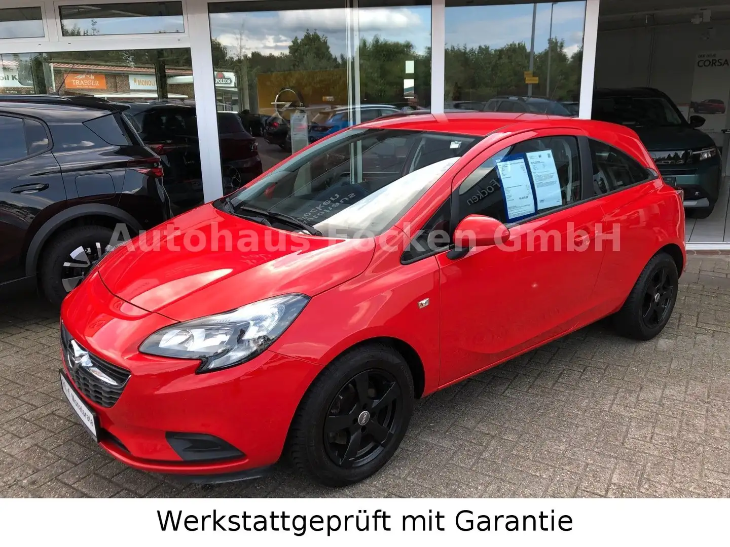 Opel Corsa E Edition 3-türig Rouge - 2