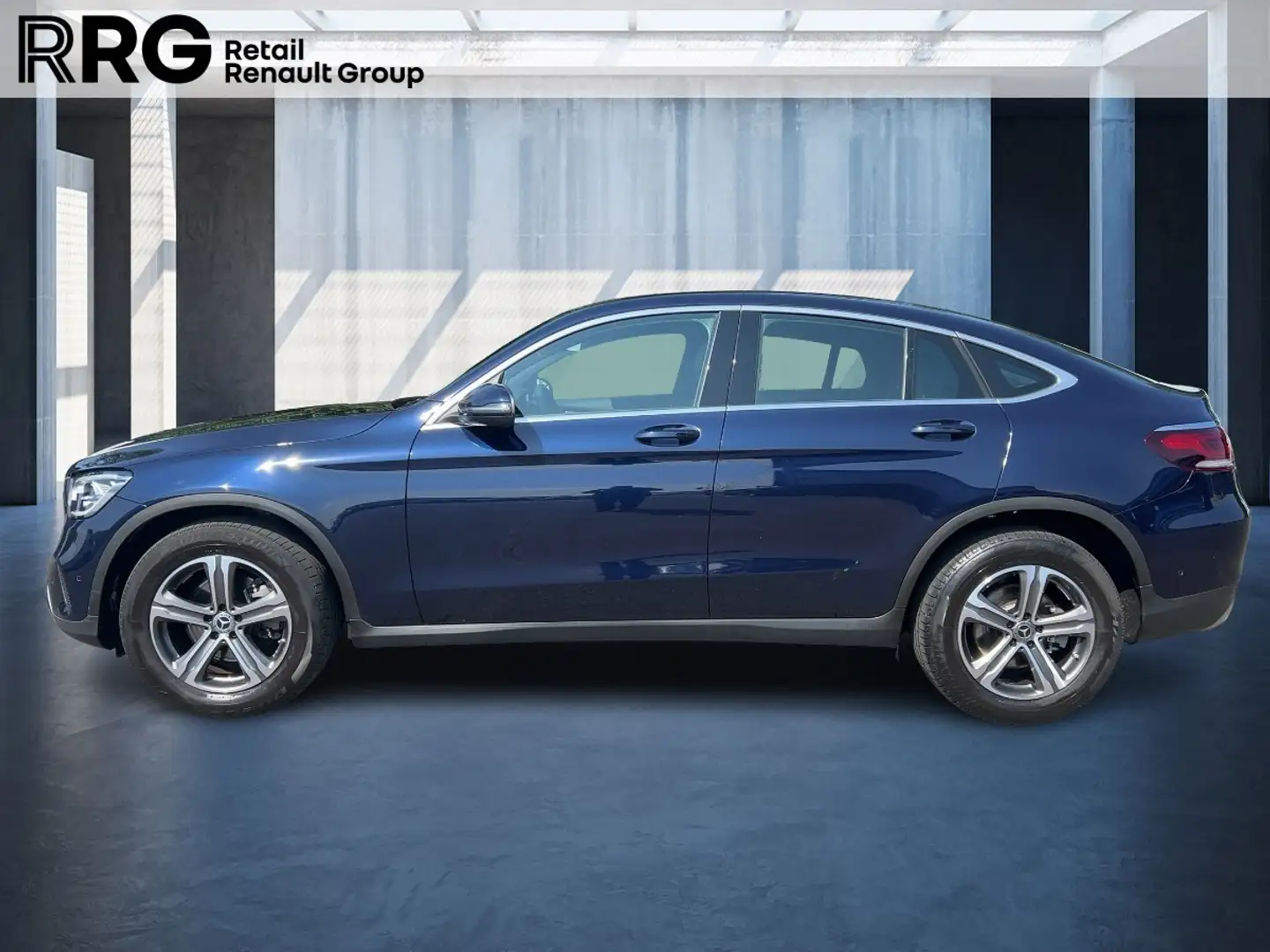 Mercedes-Benz GLC 200 COUPE 200 d 4Matic Bleu - 2