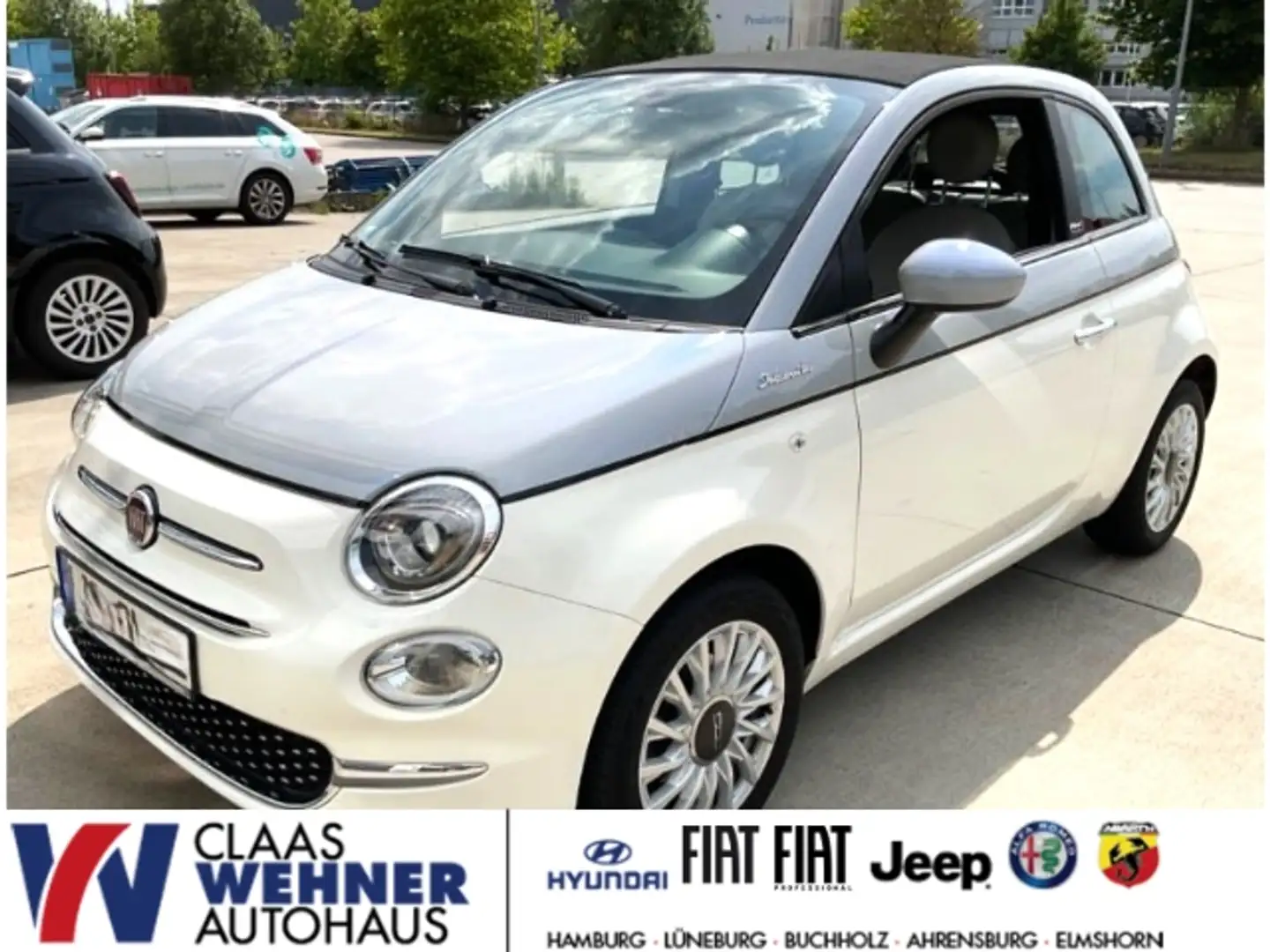 Fiat 500C DolceVita 1.0 Mild Hybrid EU6d UConnect Bianco - 1