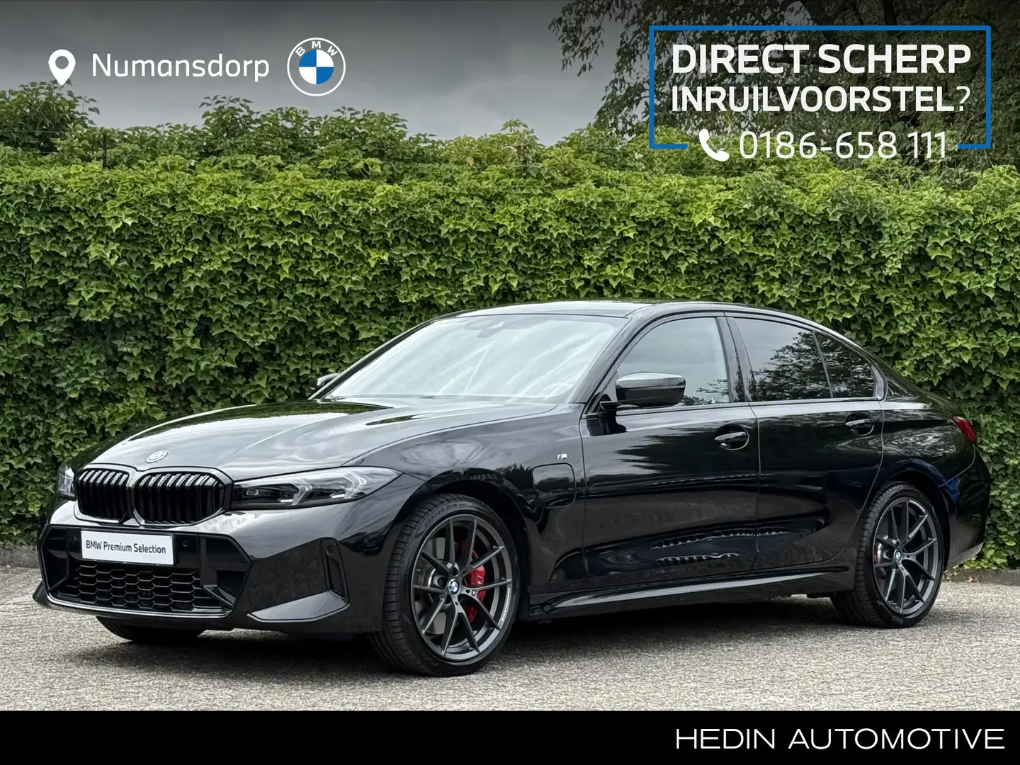 BMW 320 3-serie 320e | M-Sport Pro | 19'' M-Performance | Zwart - 1