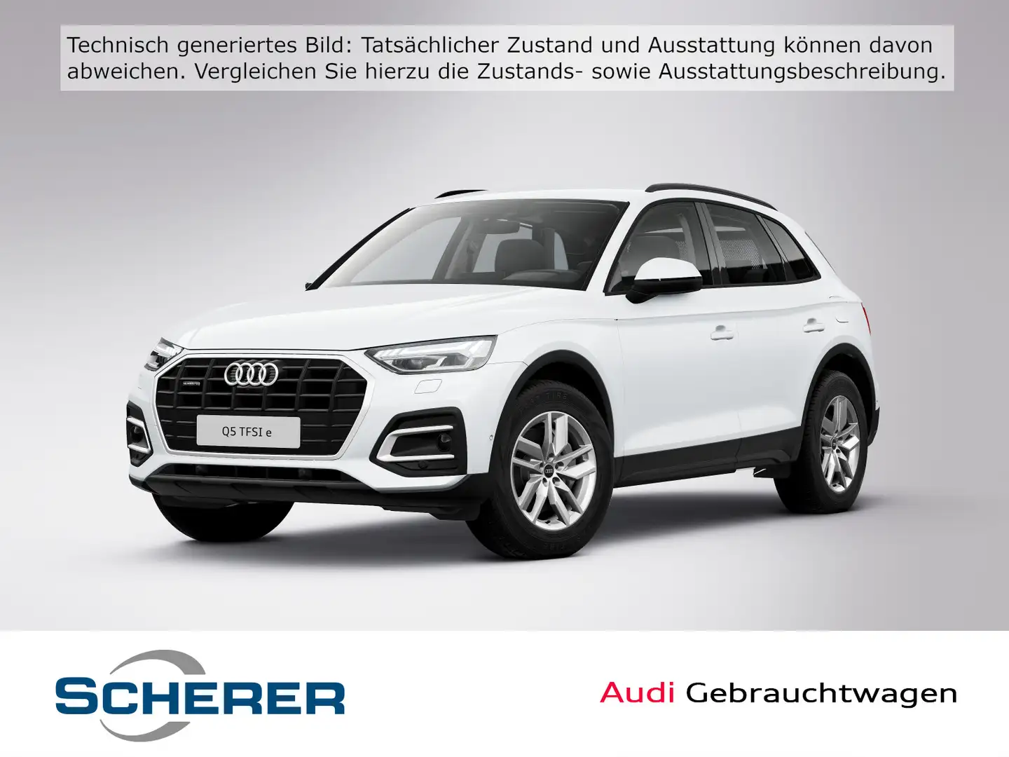 Audi Q5 TFSI e 50 TFSI e quattro 220(299) kW(PS) S tr Weiß - 1