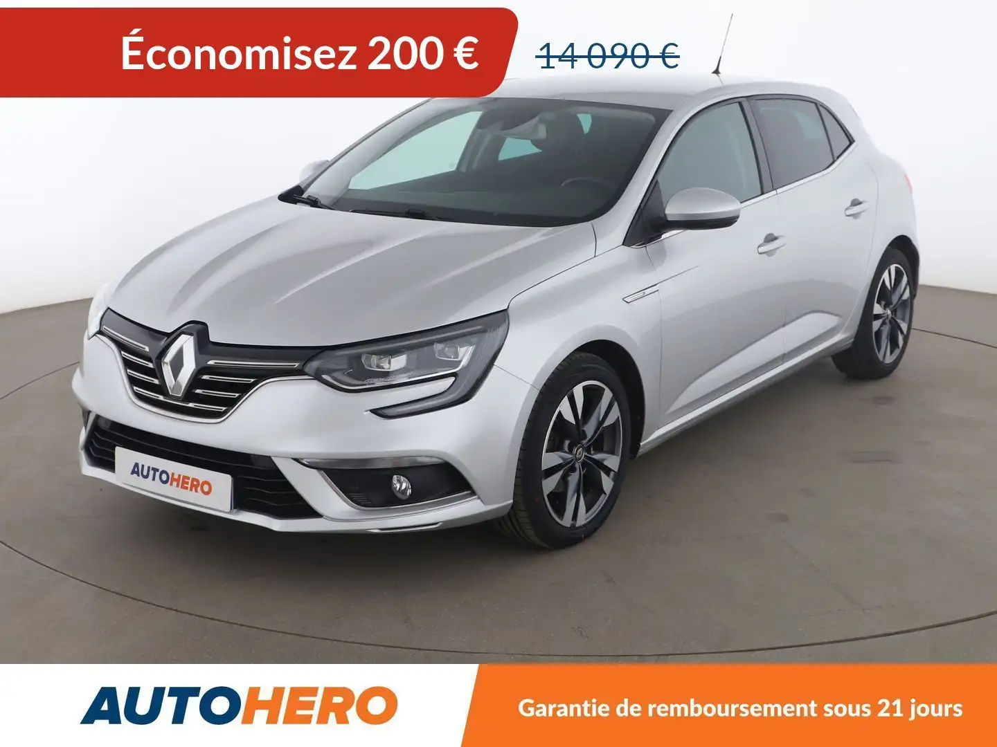 Renault Megane 1.5 dCi Energy Intens EDC Gris - 1