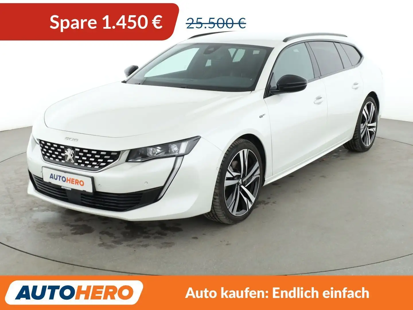 Peugeot 508 2.0 Blue-HDi GT Aut*NAVI*LED*ACC*CAM*PDC*SHZ* Weiß - 1