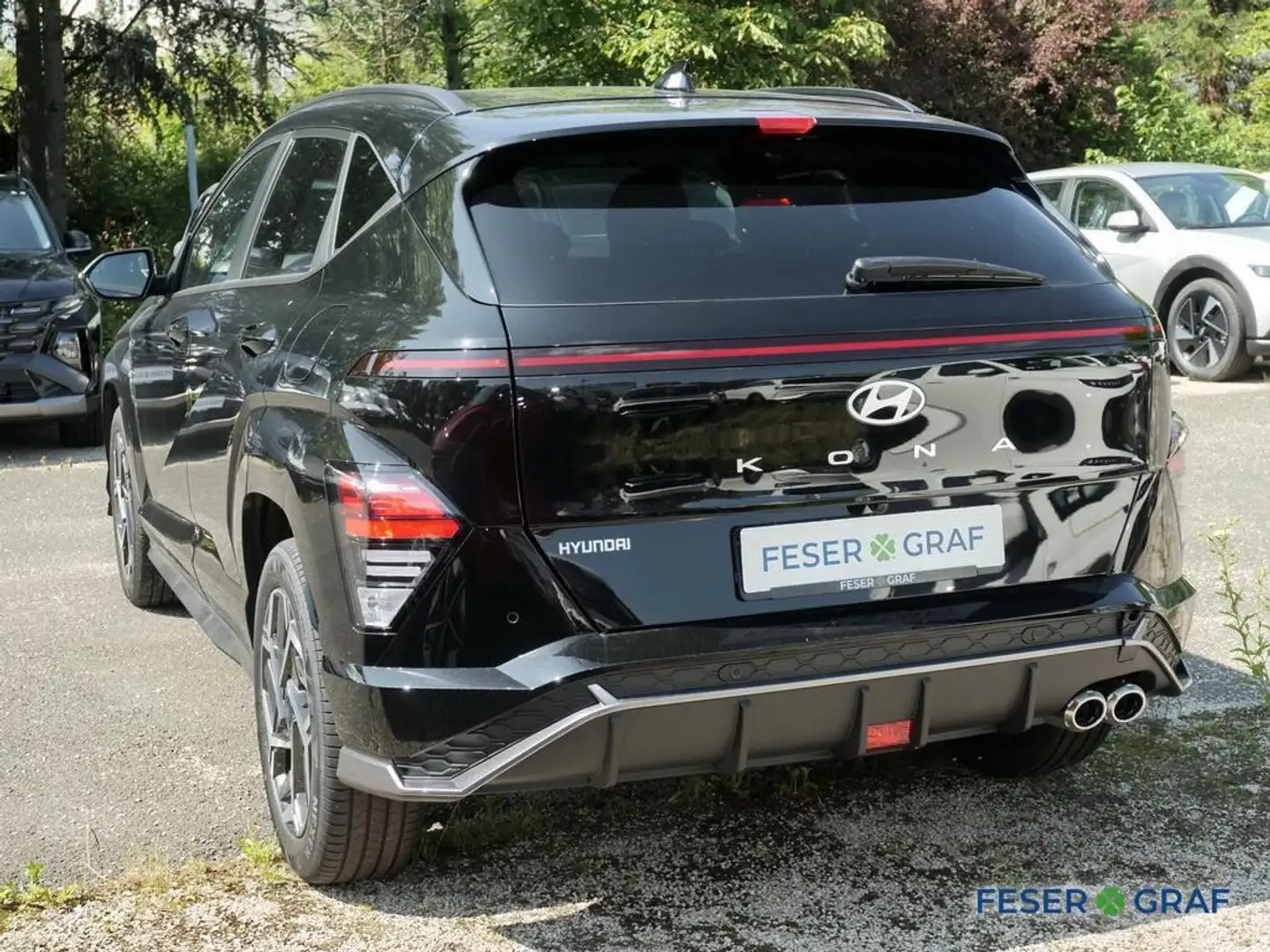Hyundai KONA N-LINE BOSE NAVI CAM LED SHZ LHZ CARPLAY Zwart - 2