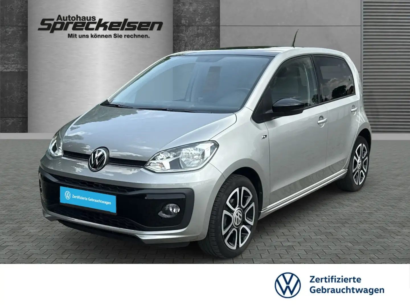 Volkswagen up! ! 1.0 move up!++R-Line++Klima++Sitzheizung++Alu++ Plateado - 1