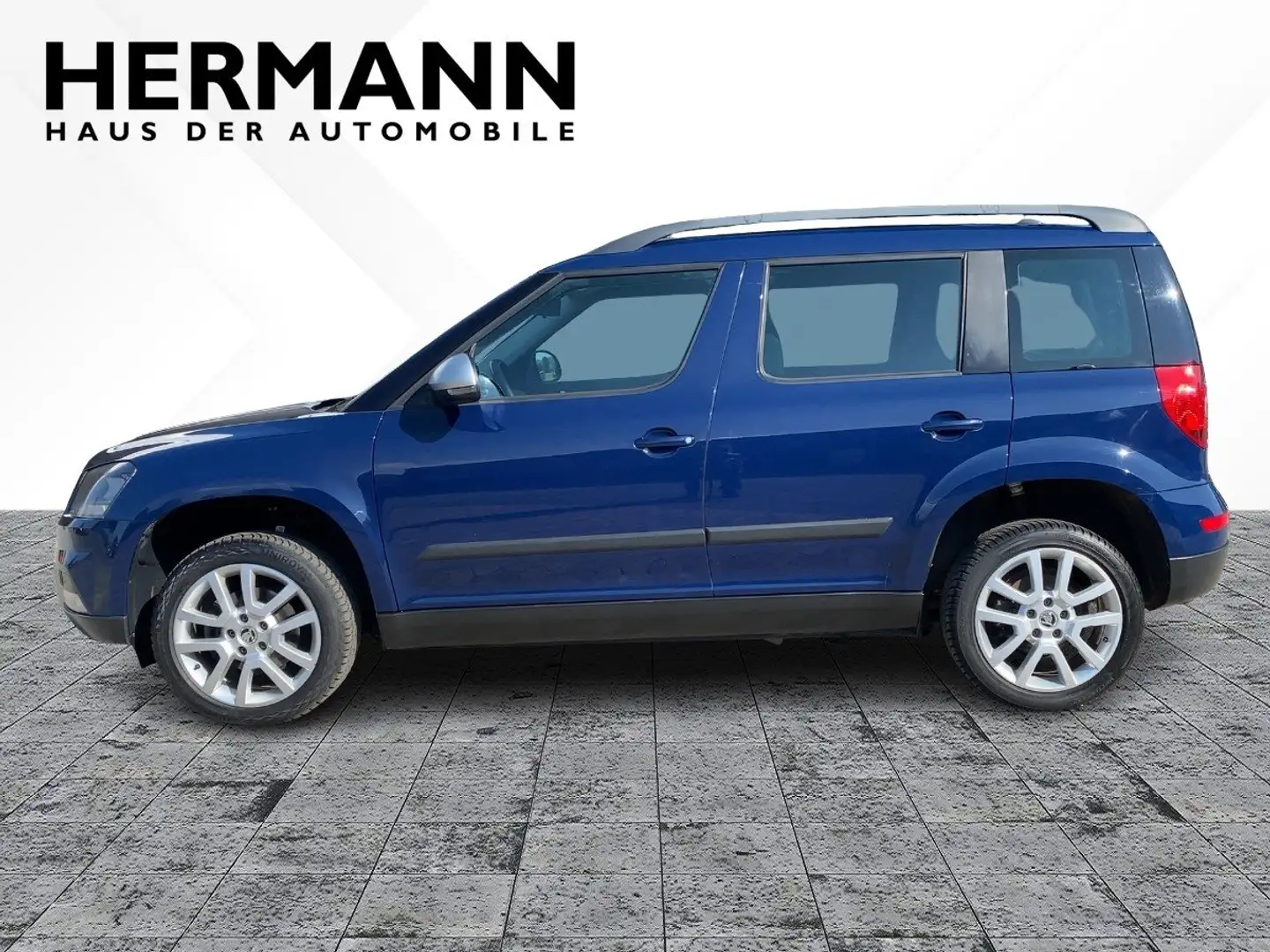 Skoda Yeti 2.0 TDI Green tec Ambition Outdoor AHK*LED Bleu - 2