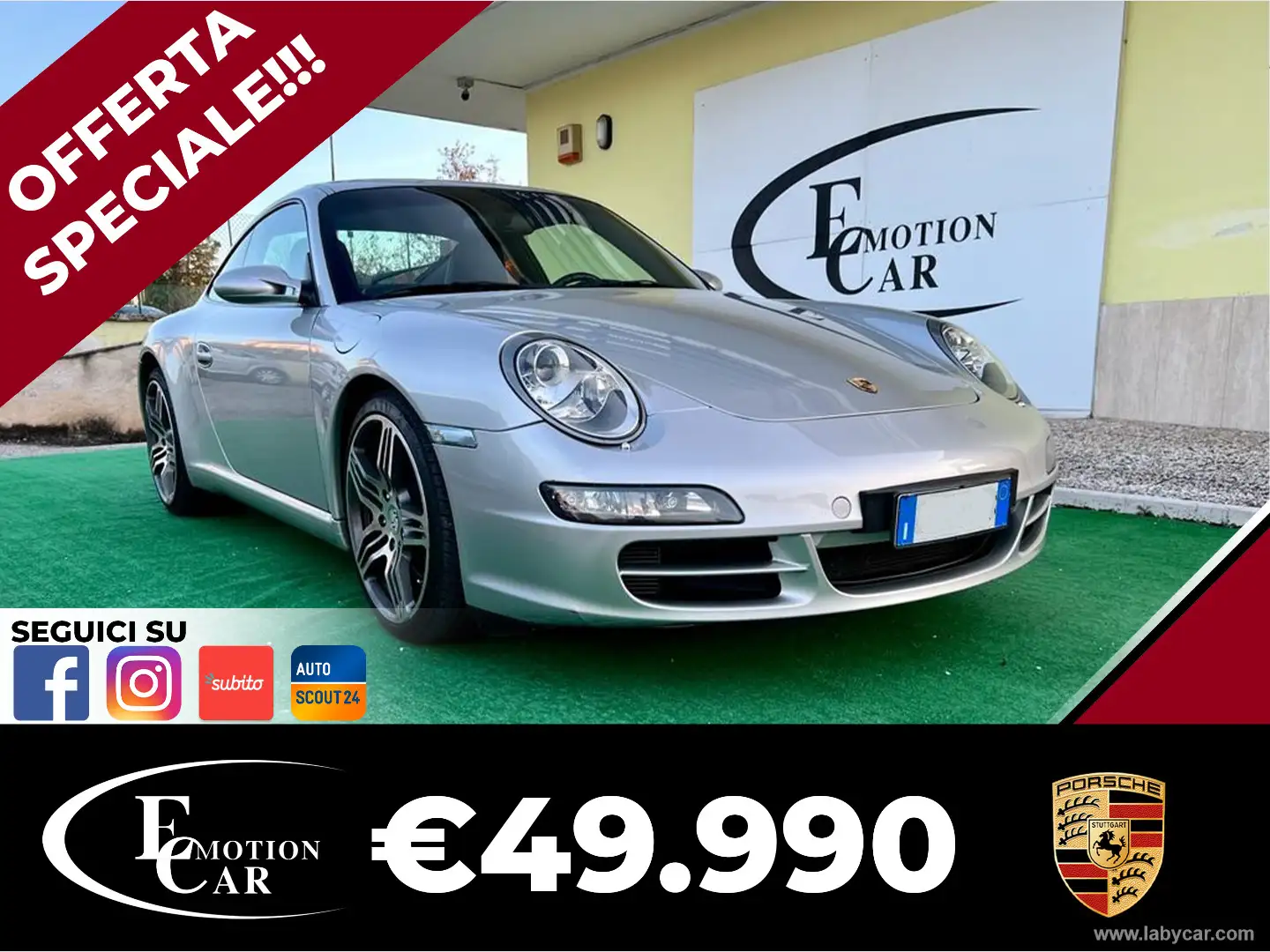 Porsche 996 Carrera S Coupé - 2005 Argento - 1