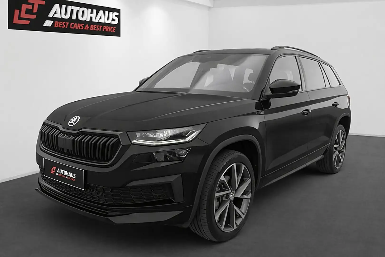 Skoda Kodiaq 2,0 TDI SCR | SPORTLINE | 1.BESITZ |MwSt.AUSW | Schwarz - 1