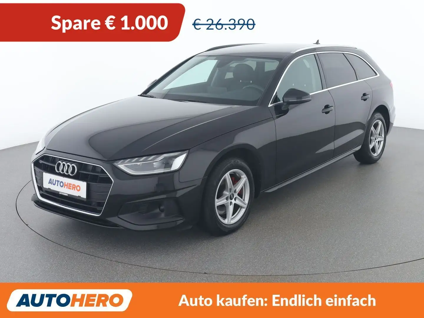 Audi A4 35 TDI Mild-Hybrid Schwarz - 1
