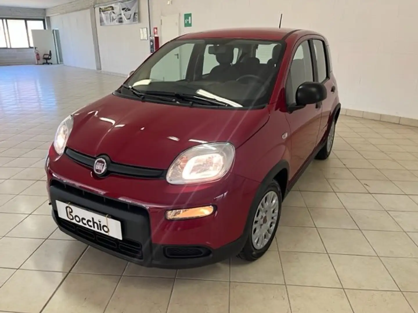 Fiat Panda 1.0 firefly hybrid 70 cv Rouge - 1