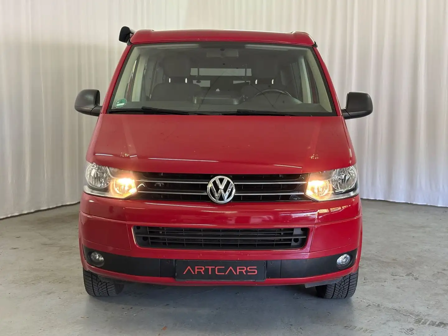 Volkswagen T5 California Beach 2.0 TDI 4Motion Aufstelldach Rot - 2