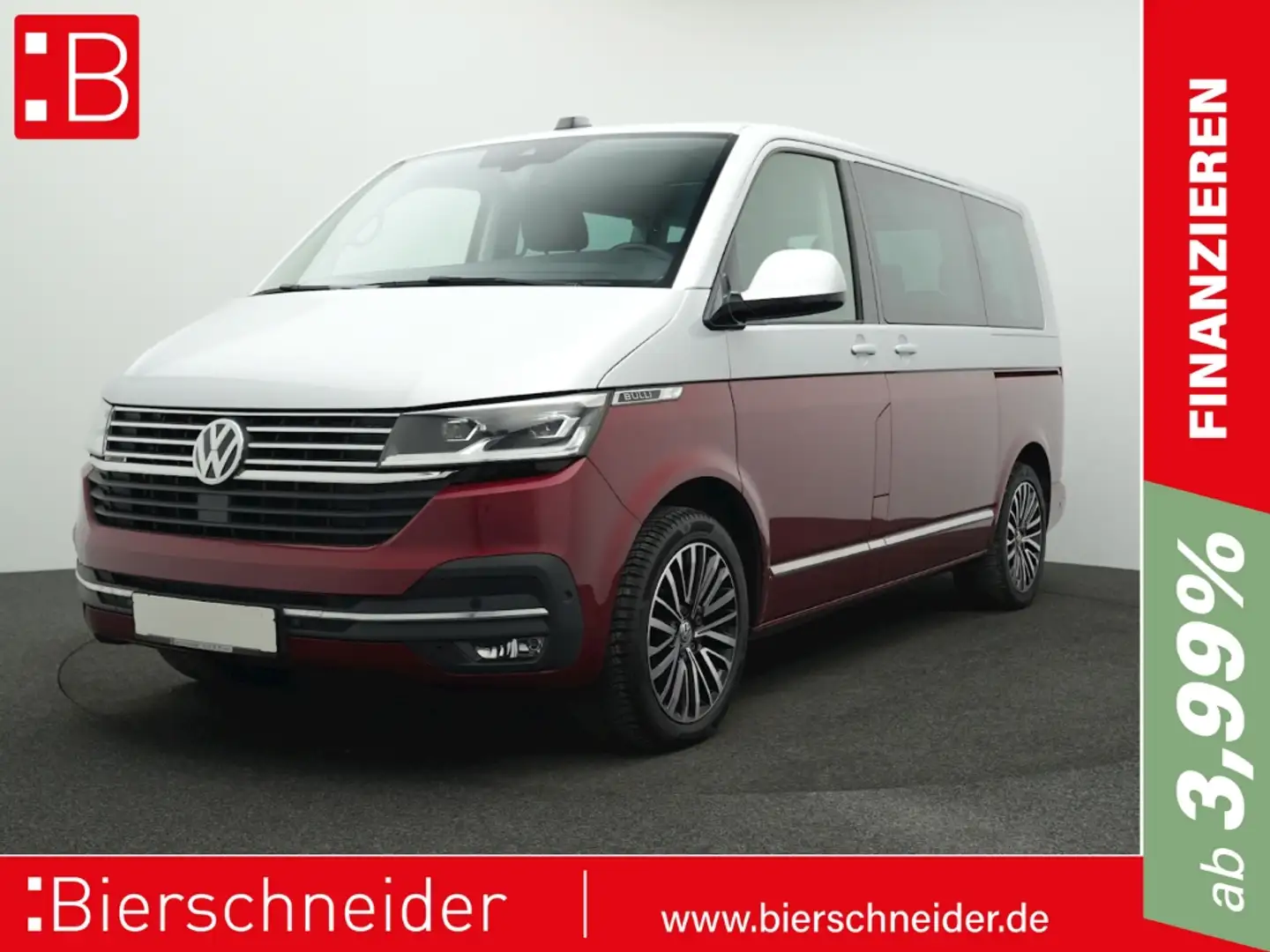 Volkswagen T6.1 Multivan 2.0 TDI DSG 4Mo. Highline NAVI LED ASSISTENZPAKET Срібний - 1