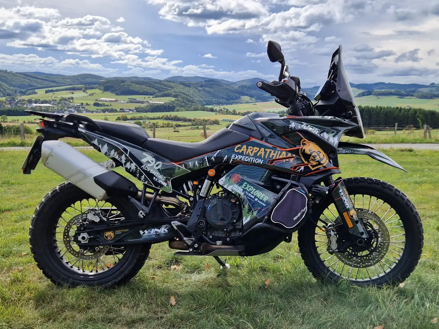 KTM 790 Adventure Vert - 1