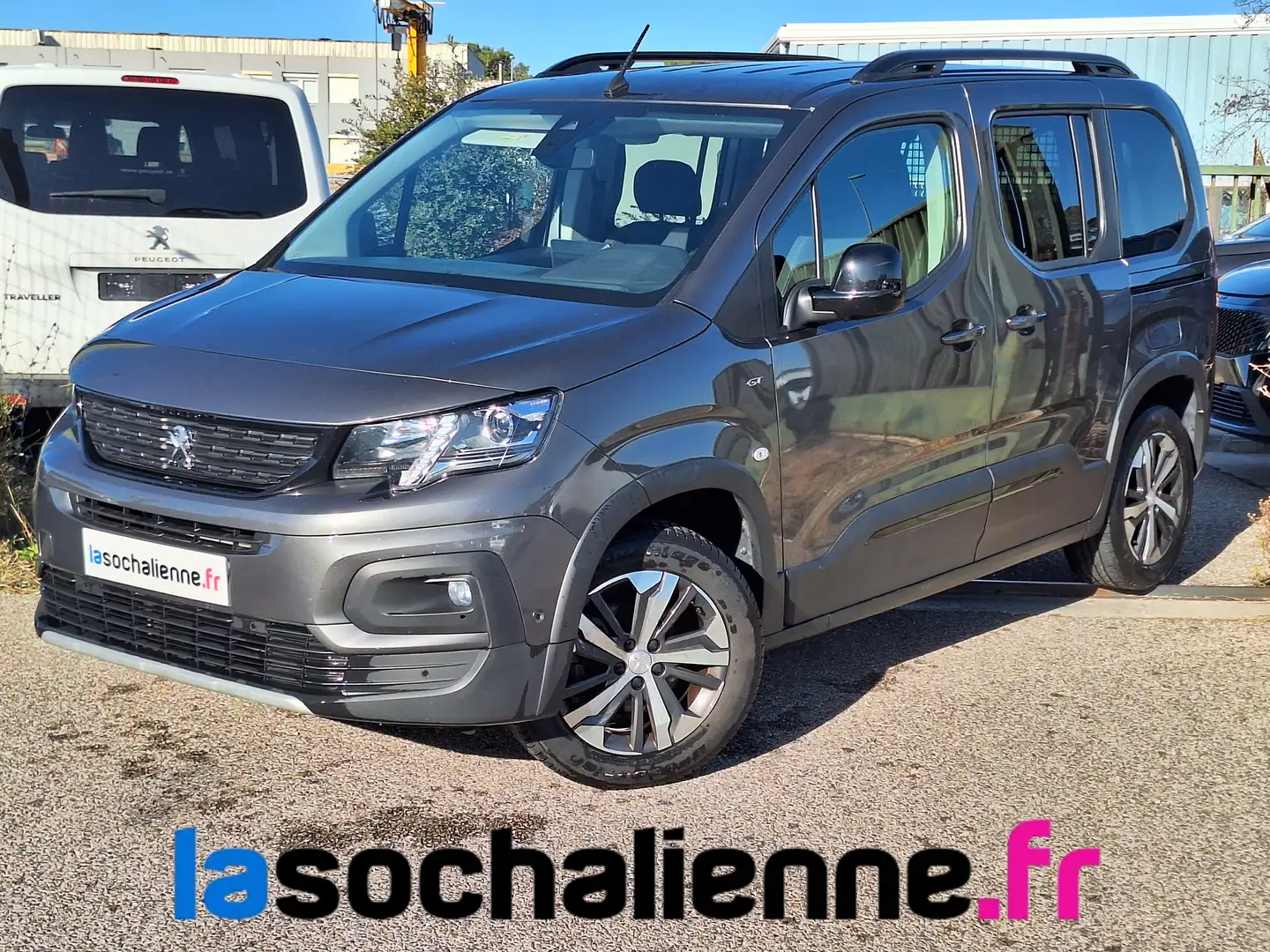Peugeot Rifter Standard BlueHDi 100 S\u0026amp;S BVM6 GT Gris - 1