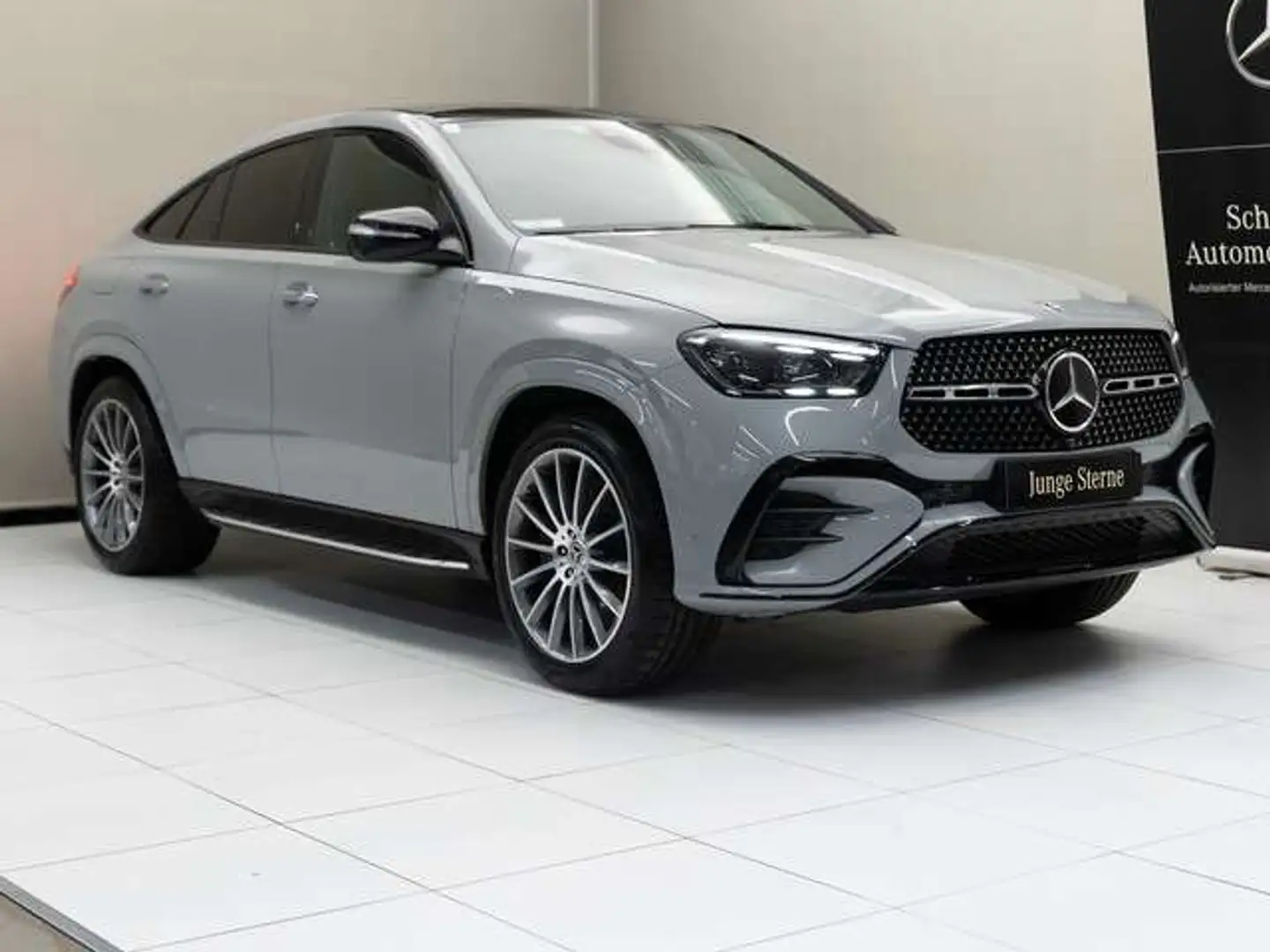 Mercedes-Benz GLE 350 de 4MATIC Coupé ACC W-Paket Sport S-Sitz Gris - 2