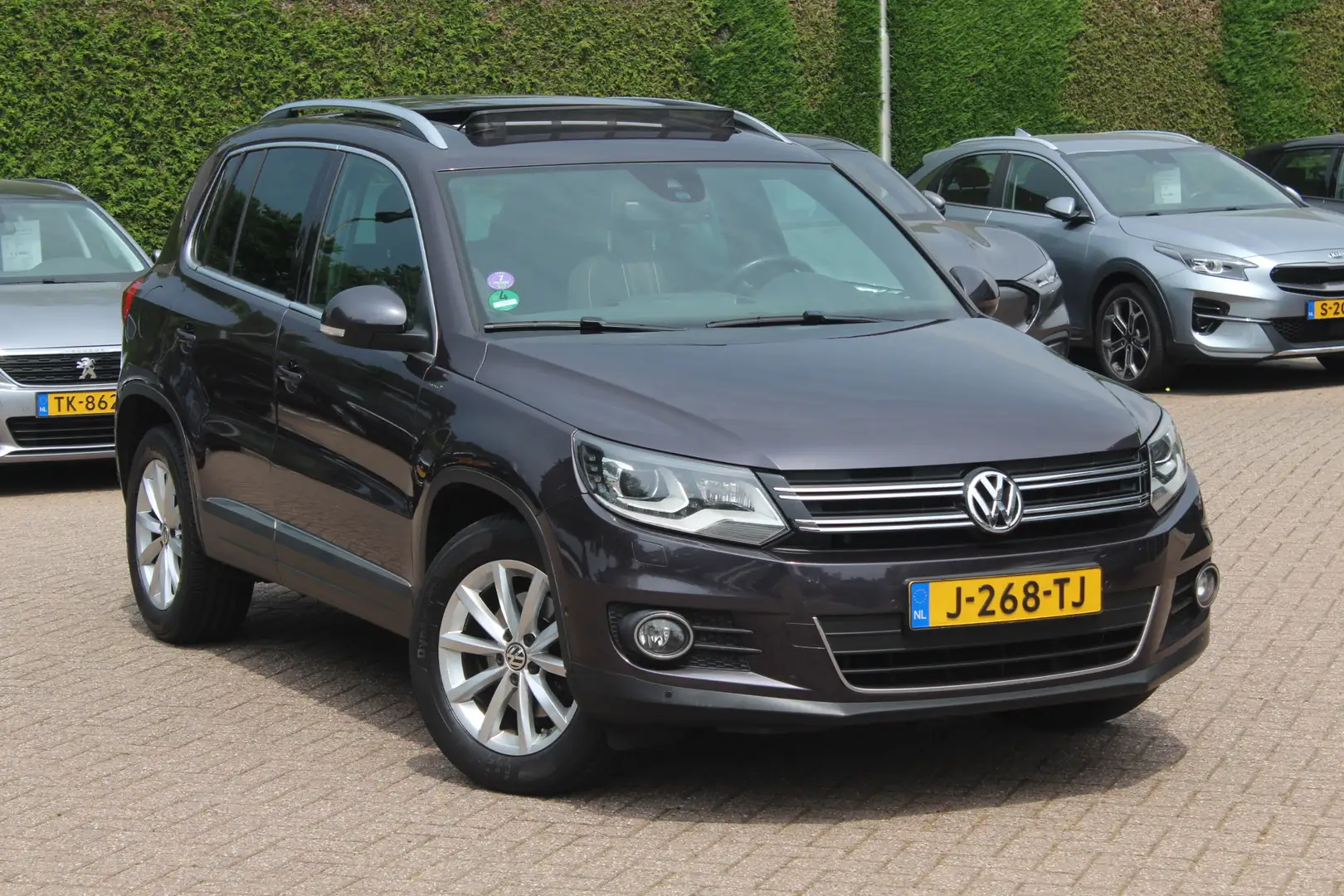 Volkswagen Tiguan 1.4 TSI Edition / Trekhaak / Panoramadak / Apple C Grijs - 1