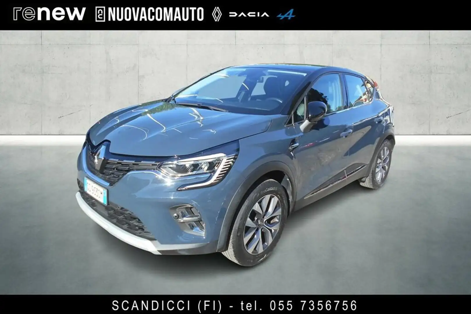 Renault Captur 1.0 tce Intens Gpl 100cv my21 Blu/Azzurro - 1