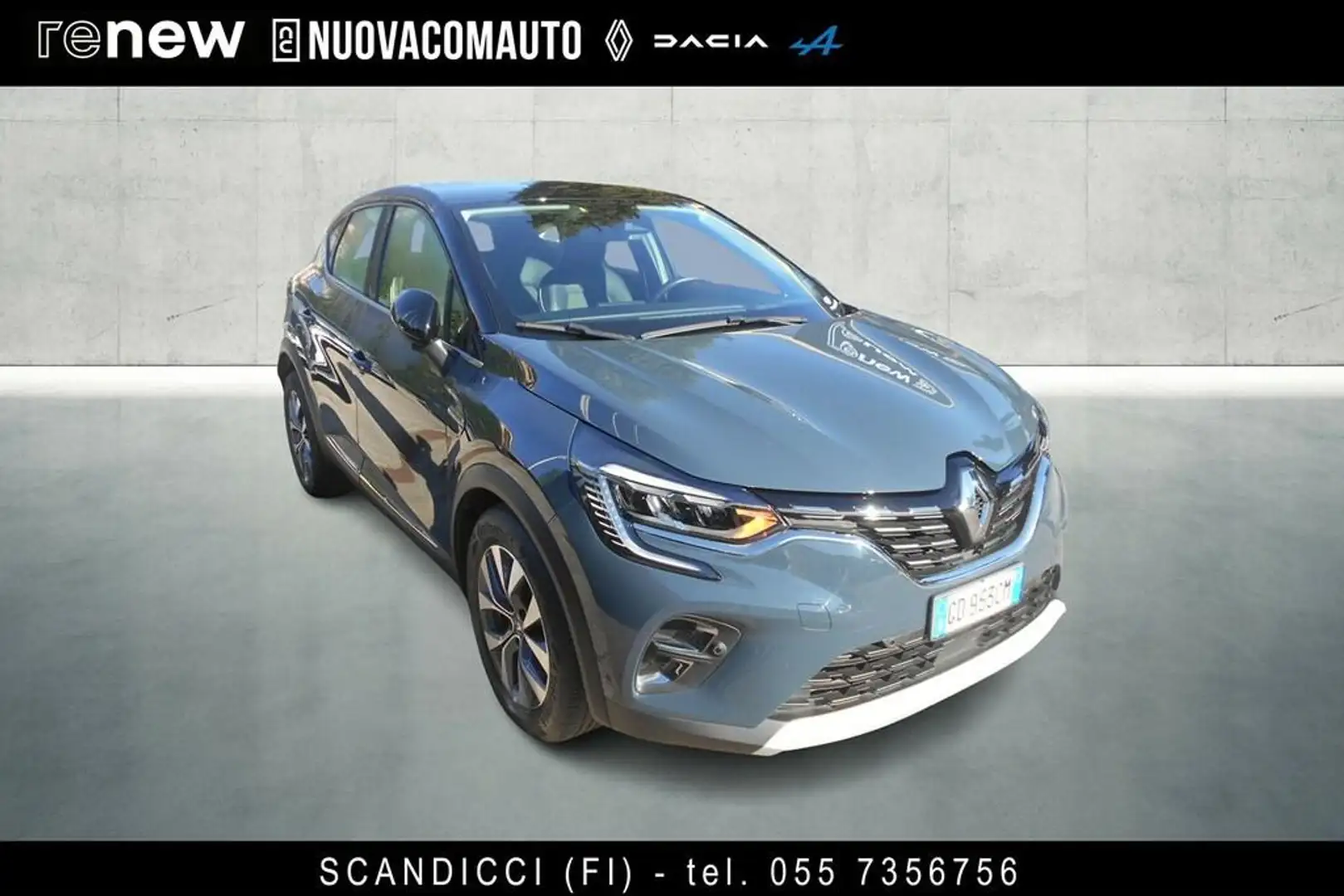 Renault Captur 1.0 tce Intens Gpl 100cv my21 Blu/Azzurro - 2