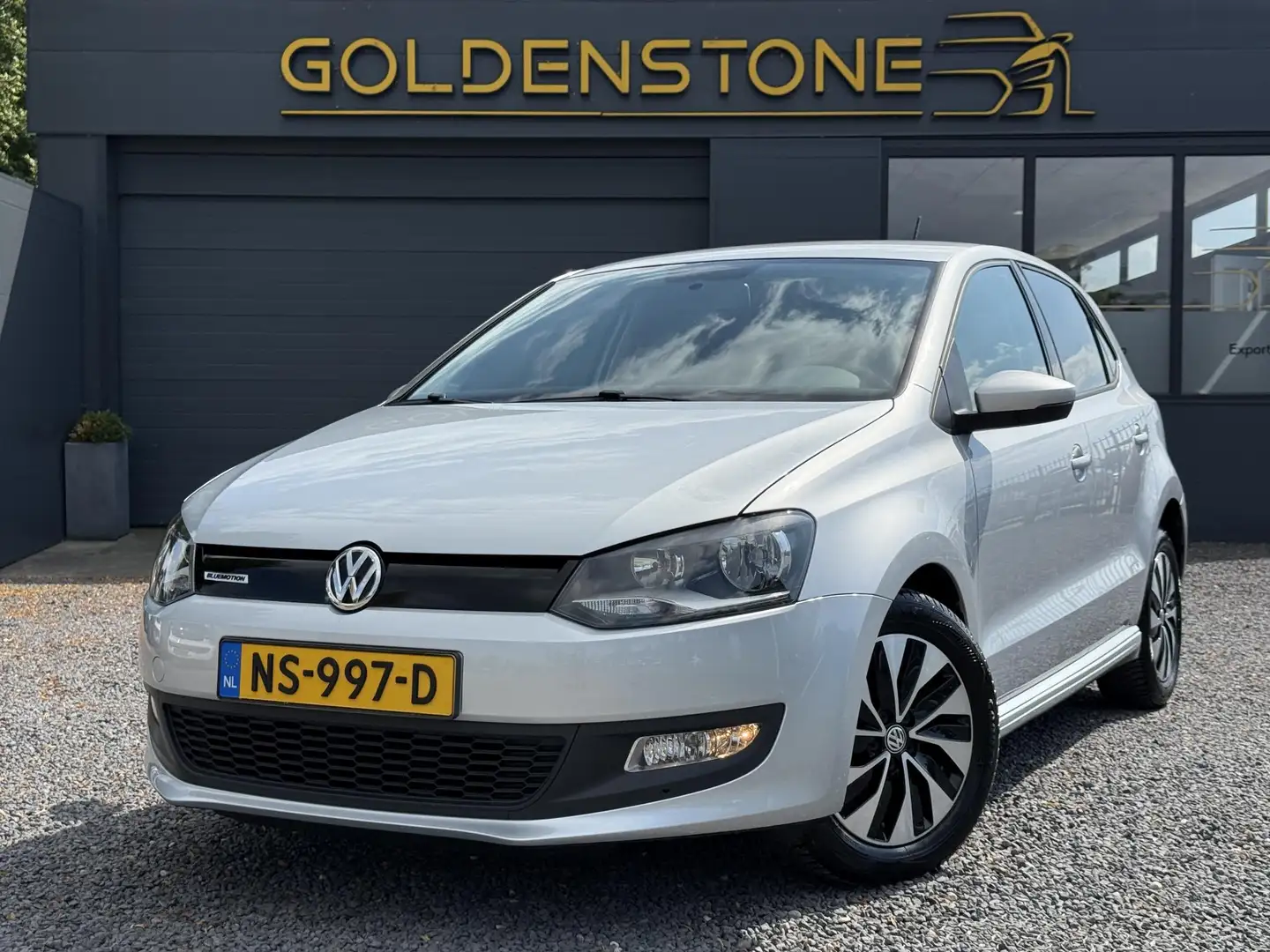 Volkswagen Polo 1.0 BlueMotion Edition Navi,Airco,Cruise,Lm velgen Szürke - 1