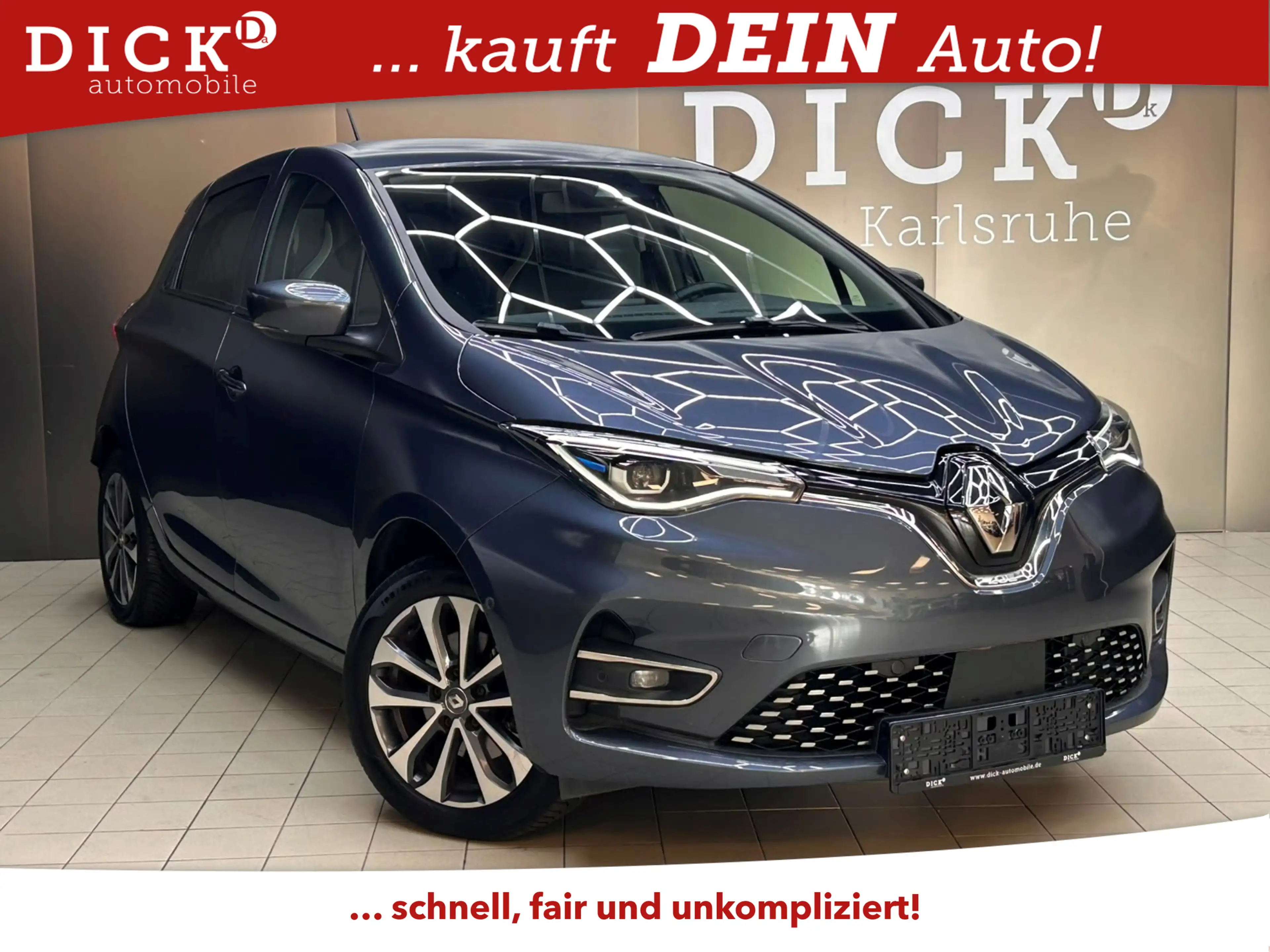 Renault ZOE Intens BATTERIE INCLUS+NAV+KAM+VIRTU+SHZ+TEM
