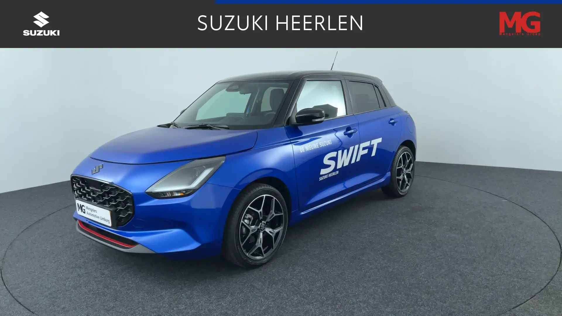 Suzuki Swift 1.2 Style Smart Hybrid Bleu - 1