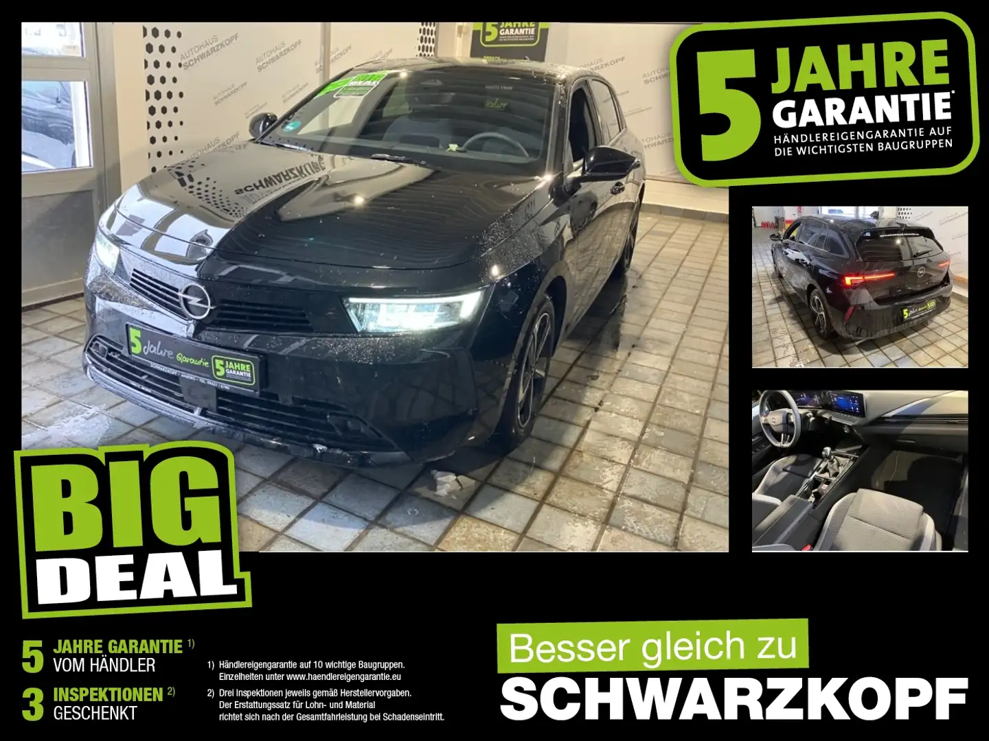 Opel Astra L 1.2T Sitzheizung,Parkpilot Schwarz - 1