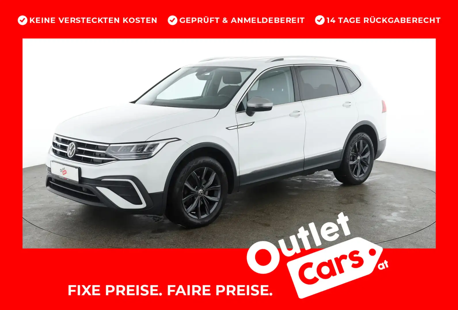 Volkswagen Tiguan Allspace Life TDI Bianco - 1