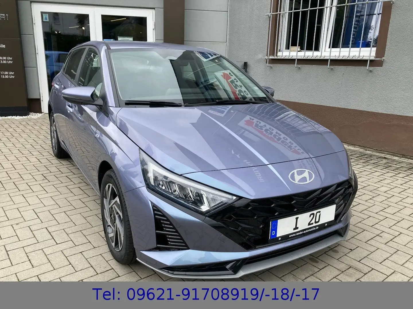 Hyundai i20 FL 1.0 T-Gdi 48V DCT Trend Action 2.99% 156.- Rate Blauw - 1